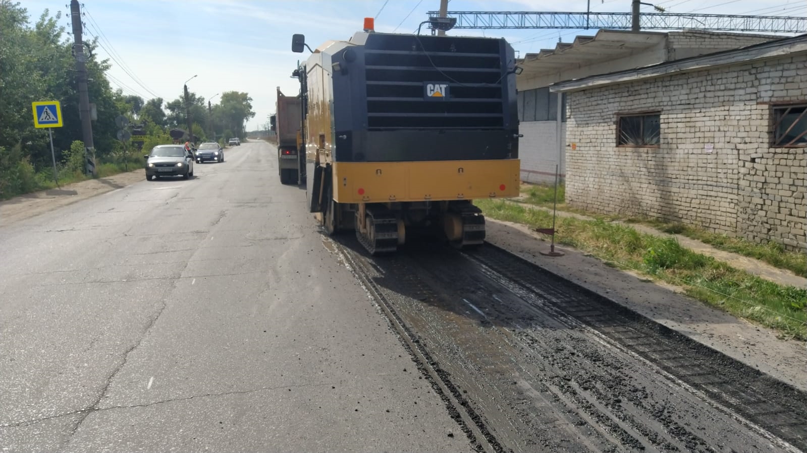 Министерство транспорта и дорожного хозяйства Чувашской республики. В городе  Канаш начался ремонт дороги по улице Красноармейская, задействованной при  строительстве М-12 — Автобан